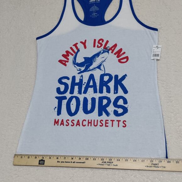 RARE Amity Island Jaws Universal Studios Tank Top Size LARGE Collectible NWT - Picture 9 of 11